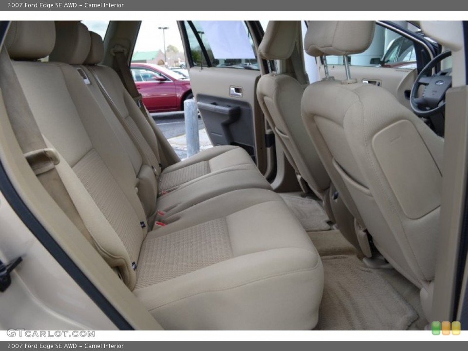Camel Interior Rear Seat for the 2007 Ford Edge SE AWD #79403729