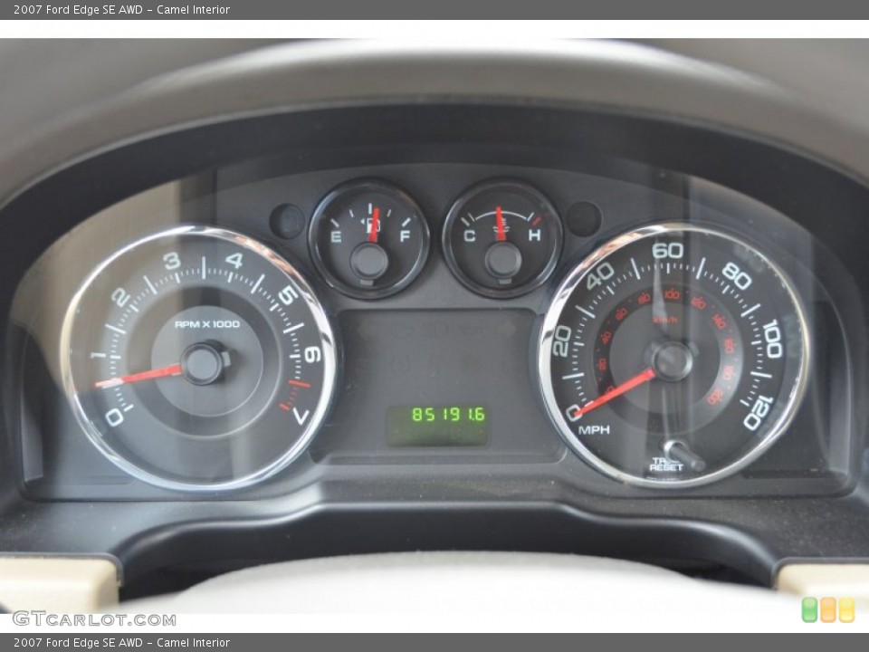 Camel Interior Gauges for the 2007 Ford Edge SE AWD #79403962