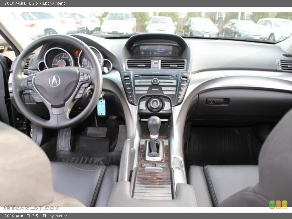 Ebony Interior Dashboard for the 2010 Acura TL 3.5 #79404973