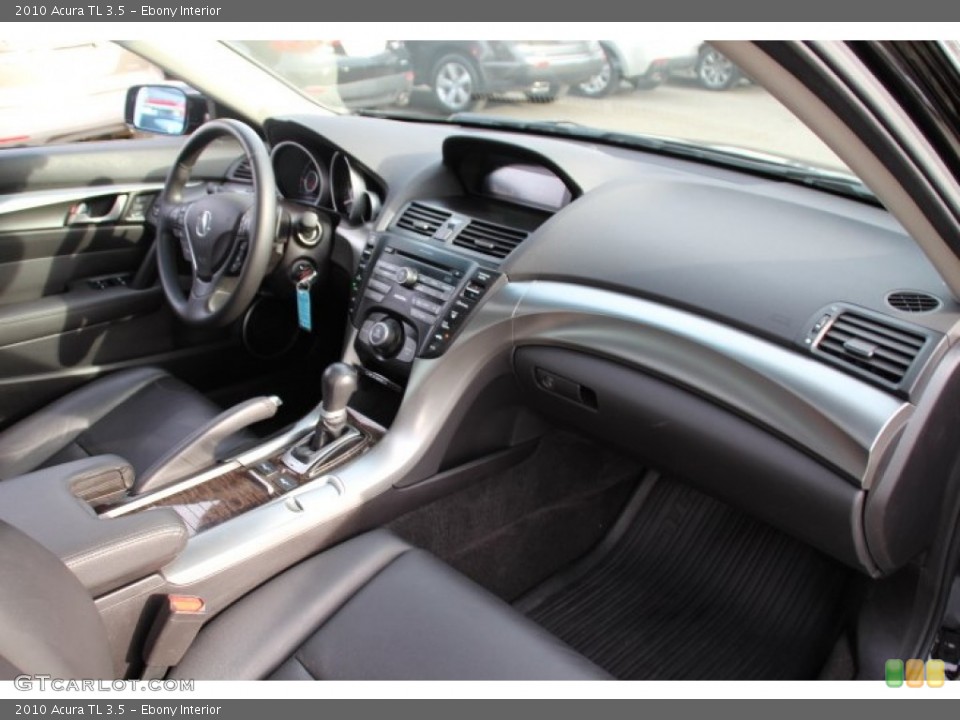 Ebony Interior Dashboard for the 2010 Acura TL 3.5 #79405192
