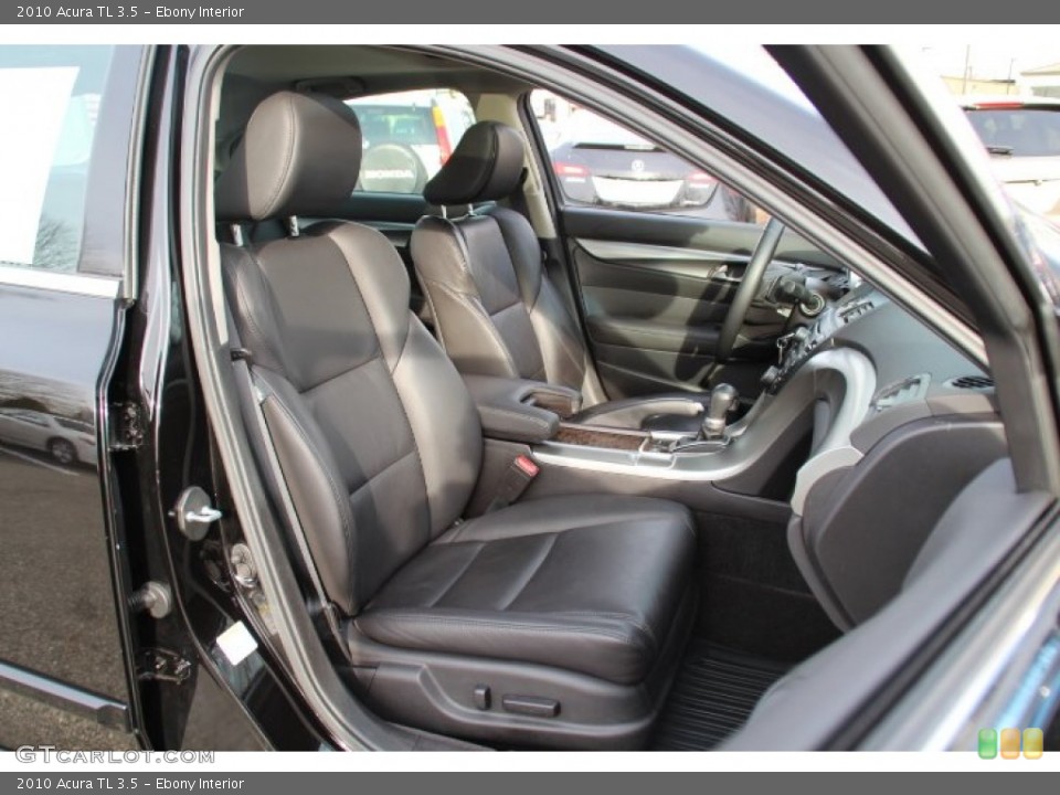 Ebony Interior Front Seat for the 2010 Acura TL 3.5 #79405228