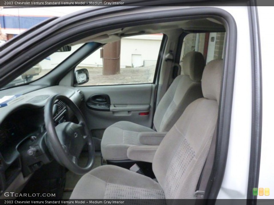 Medium Gray Interior Photo for the 2003 Chevrolet Venture  #79406602