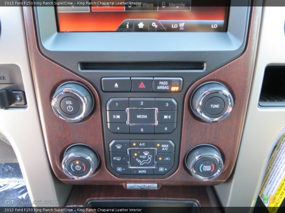 King Ranch Chaparral Leather Interior Controls for the 2013 Ford F150 King Ranch SuperCrew #79408849