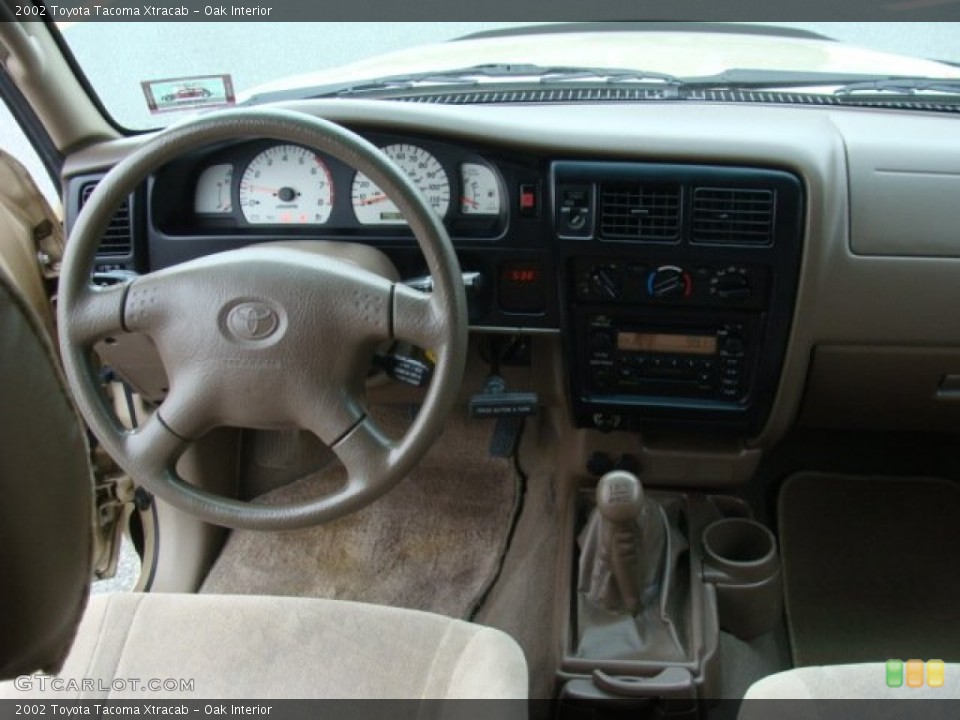Oak Interior Dashboard for the 2002 Toyota Tacoma Xtracab #79410217