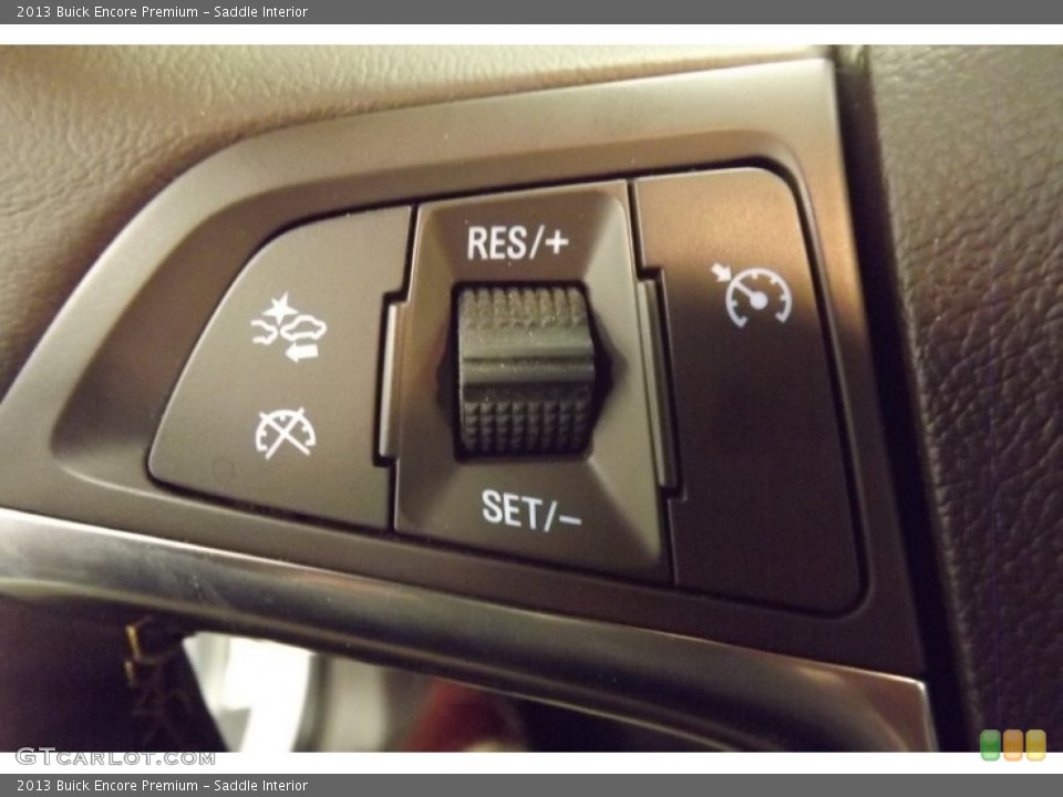 Saddle Interior Controls for the 2013 Buick Encore Premium #79410576