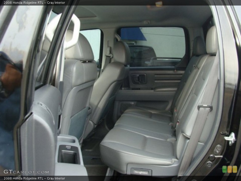 Gray Interior Rear Seat for the 2008 Honda Ridgeline RTL #79410832