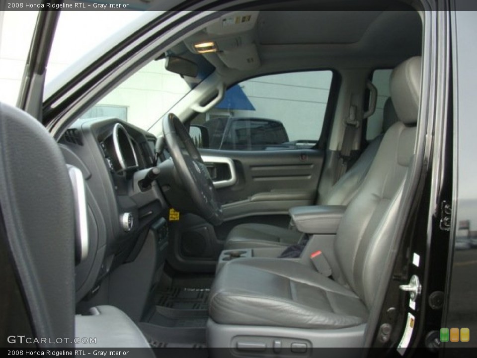 Gray Interior Photo for the 2008 Honda Ridgeline RTL #79410867