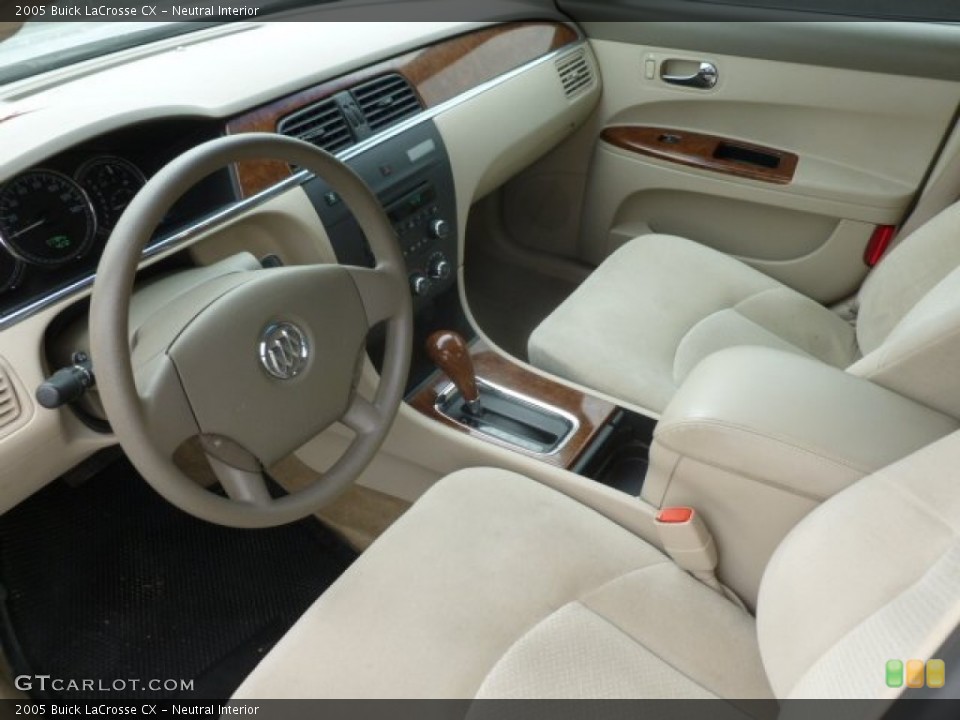 Neutral Interior Prime Interior for the 2005 Buick LaCrosse CX #79415106