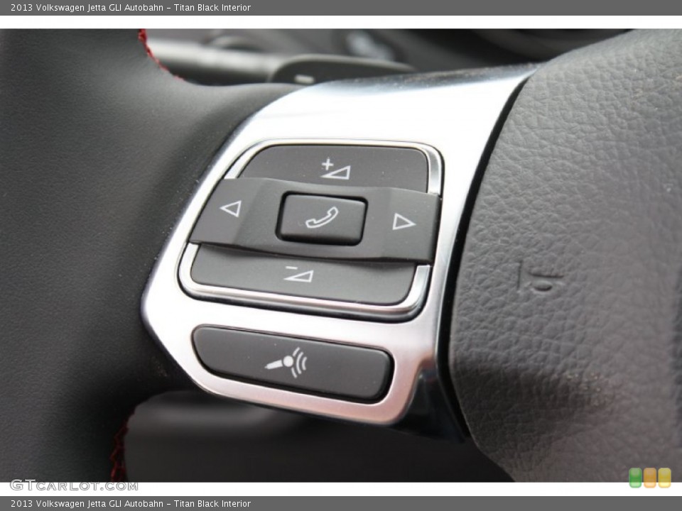 Titan Black Interior Controls for the 2013 Volkswagen Jetta GLI Autobahn #79415360