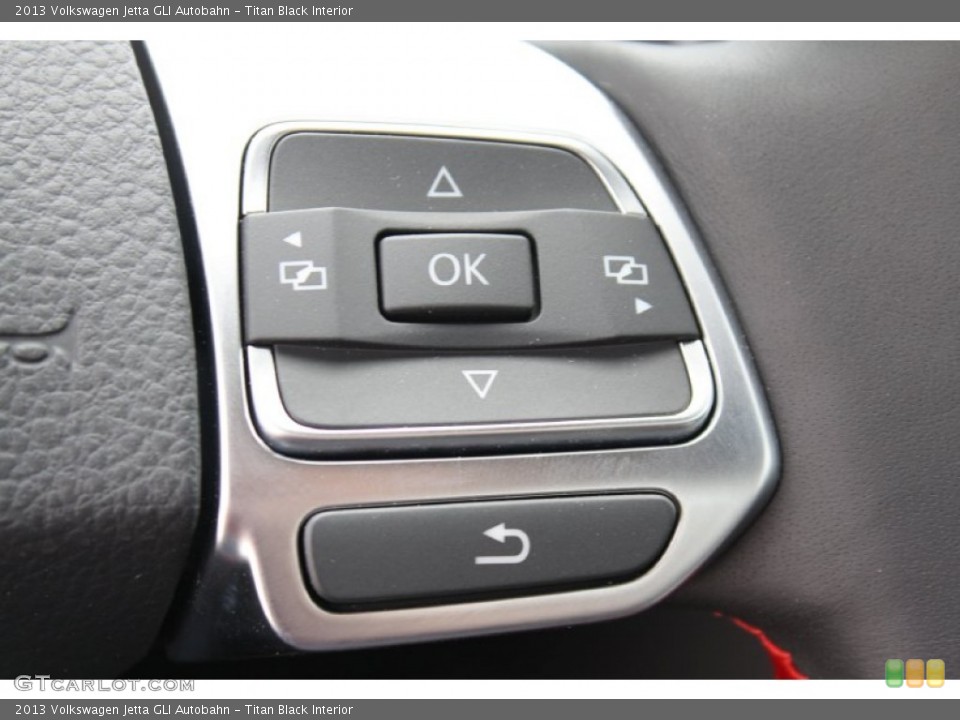Titan Black Interior Controls for the 2013 Volkswagen Jetta GLI Autobahn #79415385