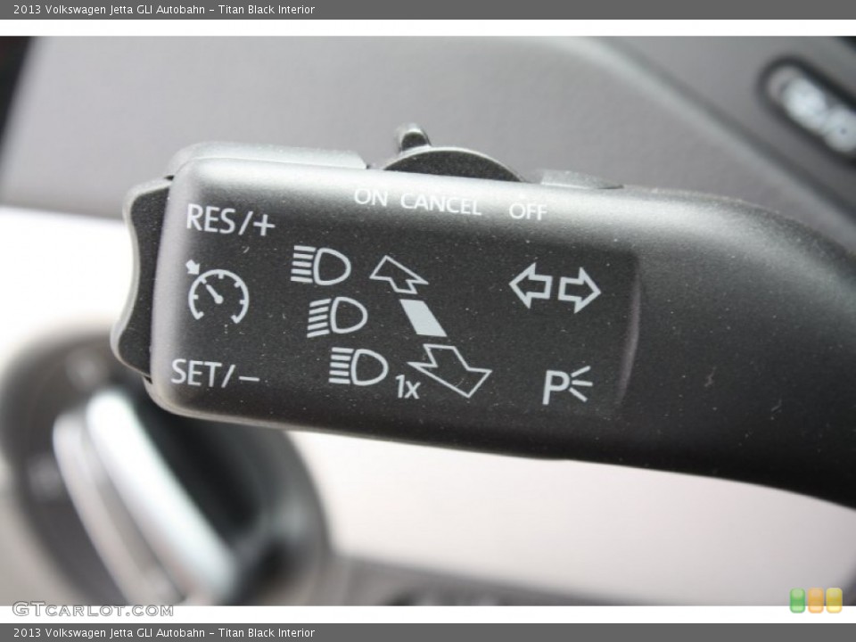Titan Black Interior Controls for the 2013 Volkswagen Jetta GLI Autobahn #79415429
