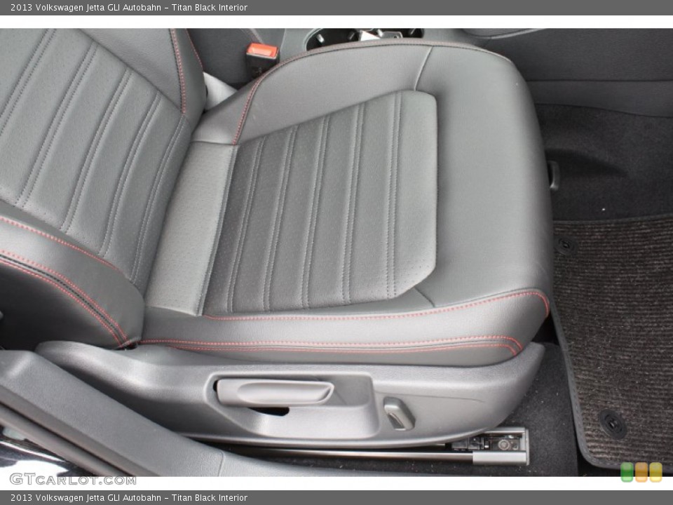 Titan Black Interior Front Seat for the 2013 Volkswagen Jetta GLI Autobahn #79415582