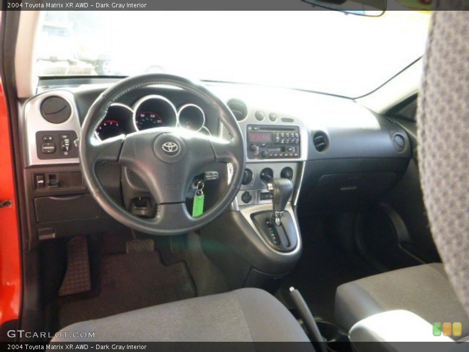 Dark Gray Interior Dashboard for the 2004 Toyota Matrix XR AWD #79416749