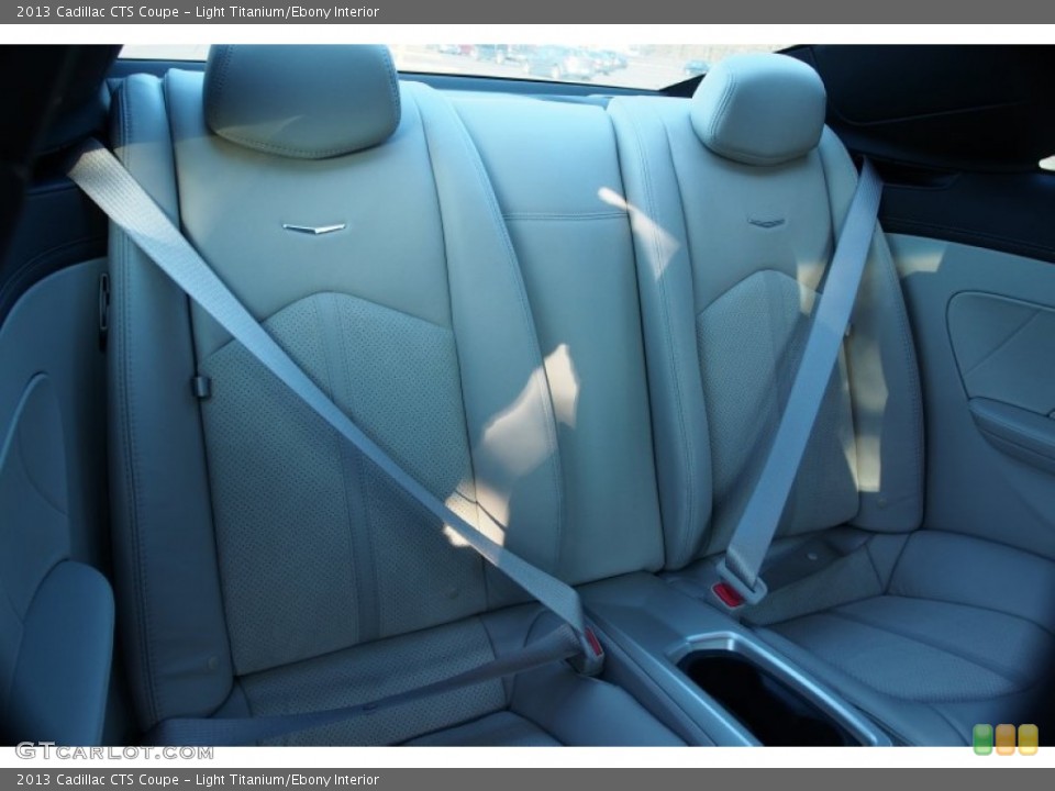 Light Titanium/Ebony Interior Rear Seat for the 2013 Cadillac CTS Coupe #79419829