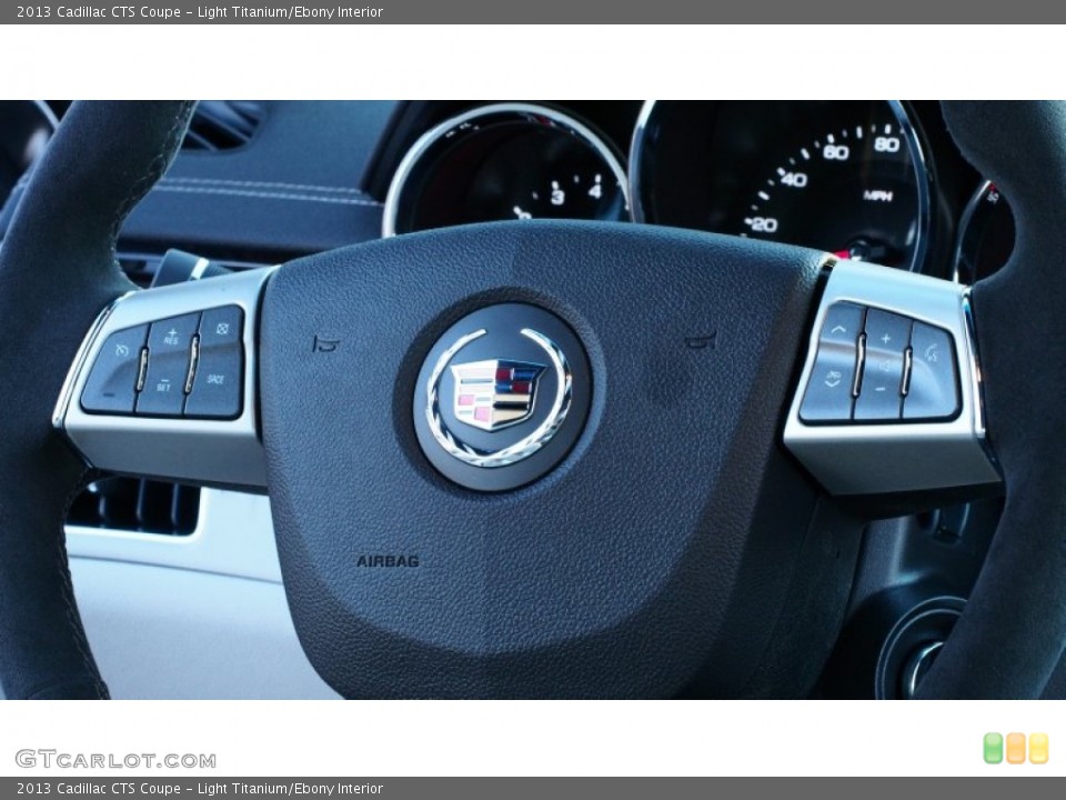 Light Titanium/Ebony Interior Controls for the 2013 Cadillac CTS Coupe #79420007