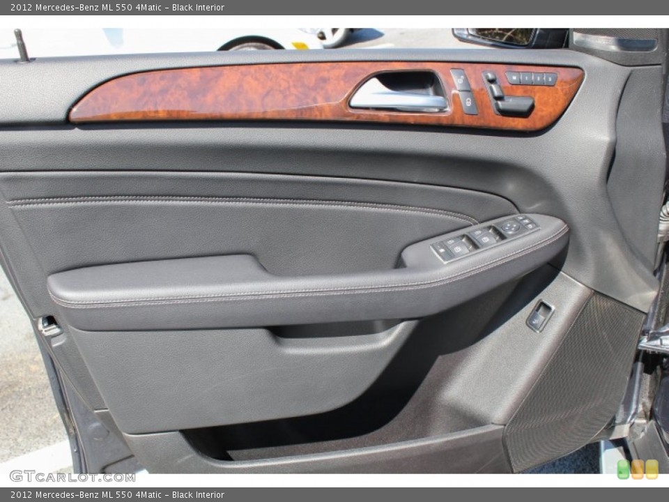 Black Interior Door Panel for the 2012 Mercedes-Benz ML 550 4Matic #79421633