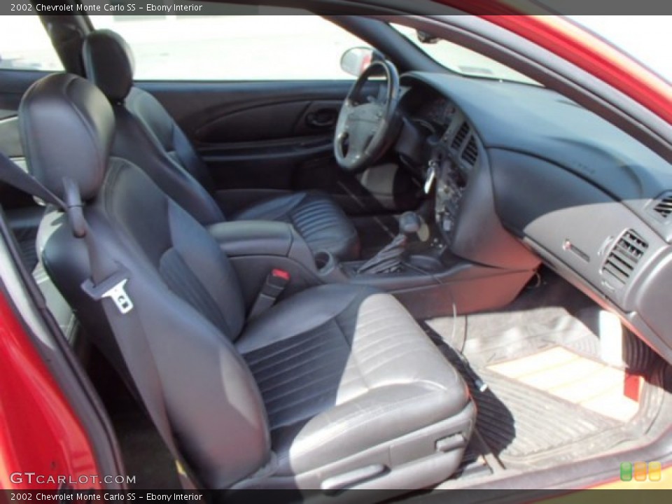 Ebony Interior Photo for the 2002 Chevrolet Monte Carlo SS #79421699