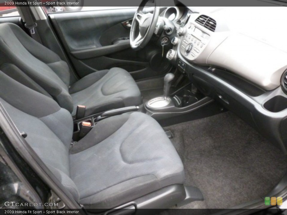 Sport Black Interior Photo for the 2009 Honda Fit Sport #79423036