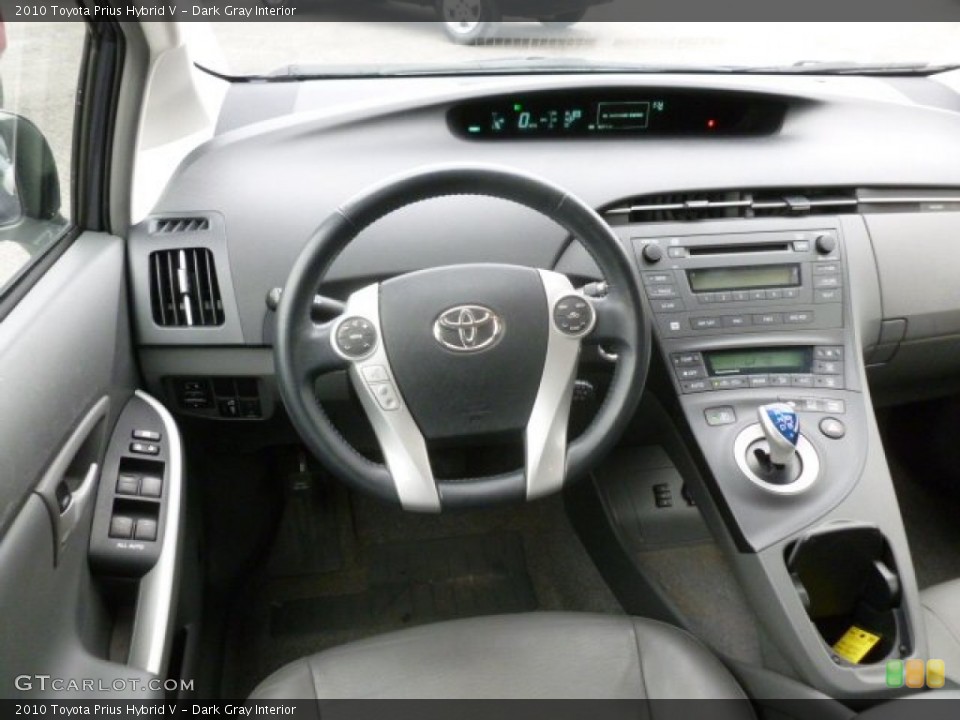 Dark Gray Interior Dashboard for the 2010 Toyota Prius Hybrid V #79424276