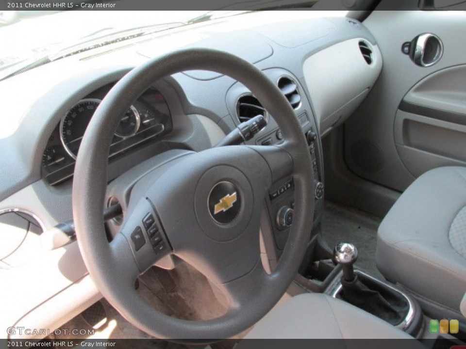Gray Interior Dashboard for the 2011 Chevrolet HHR LS #79425524