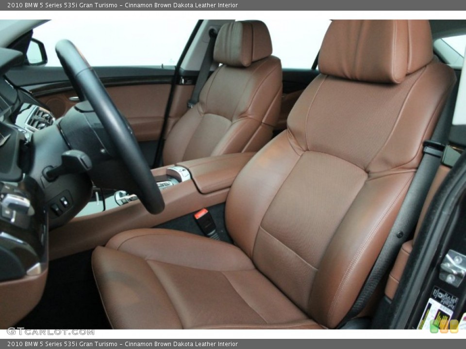 Cinnamon Brown Dakota Leather Interior Photo for the 2010 BMW 5 Series 535i Gran Turismo #79427658