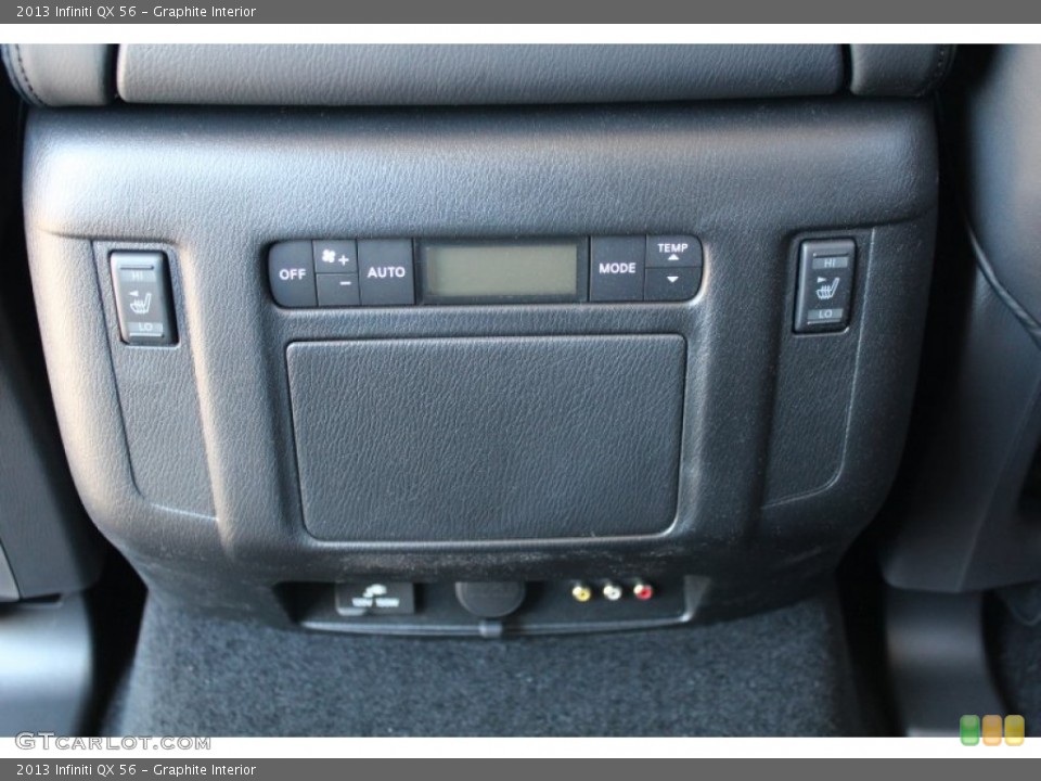 Graphite Interior Controls for the 2013 Infiniti QX 56 #79428863