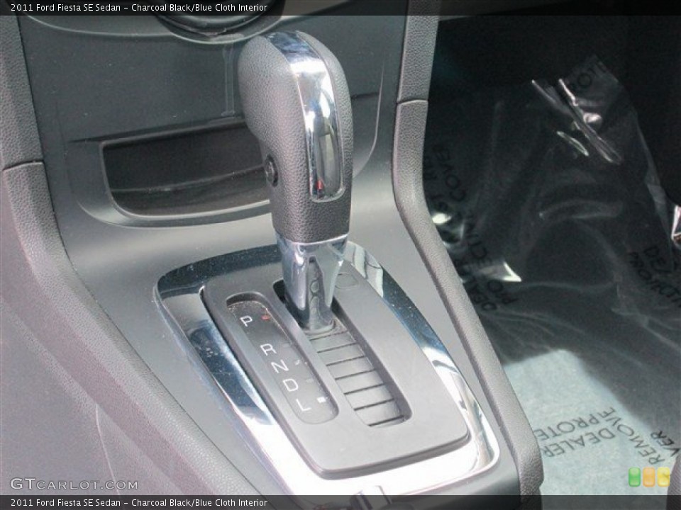 Charcoal Black/Blue Cloth Interior Transmission for the 2011 Ford Fiesta SE Sedan #79435966