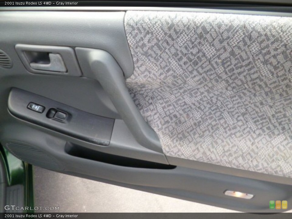 Gray Interior Door Panel for the 2001 Isuzu Rodeo LS 4WD #79436543