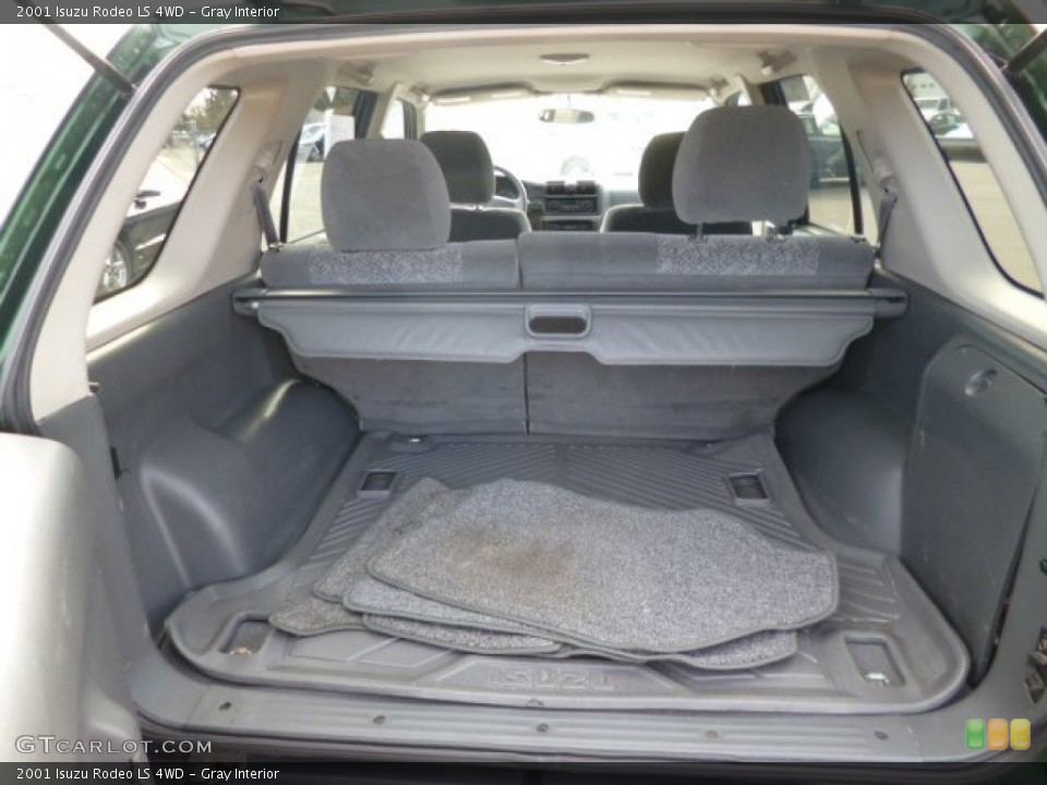 Gray Interior Trunk for the 2001 Isuzu Rodeo LS 4WD #79436573