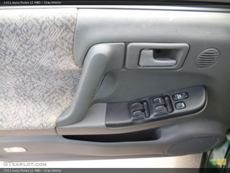 Gray Interior Door Panel for the 2001 Isuzu Rodeo LS 4WD #79436647