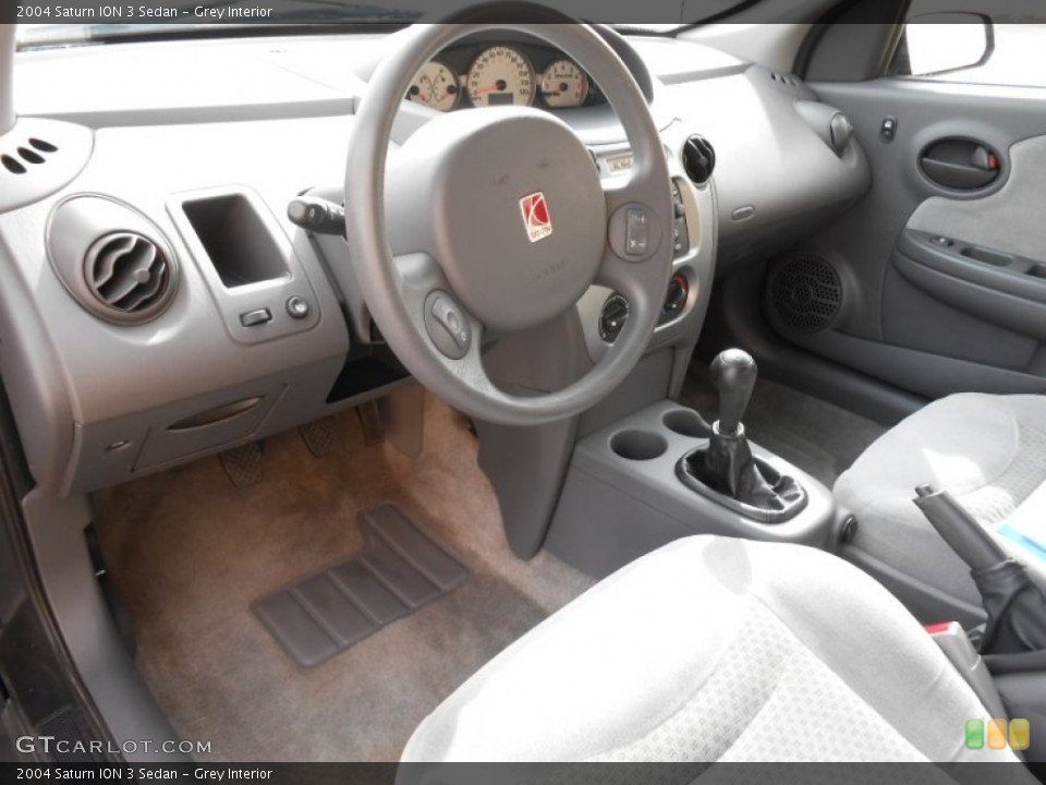 Grey Interior Dashboard for the 2004 Saturn ION 3 Sedan #79437098