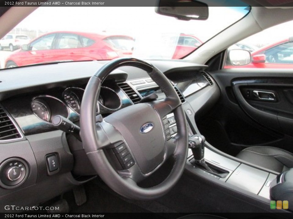 Charcoal Black Interior Dashboard for the 2012 Ford Taurus Limited AWD #79438068