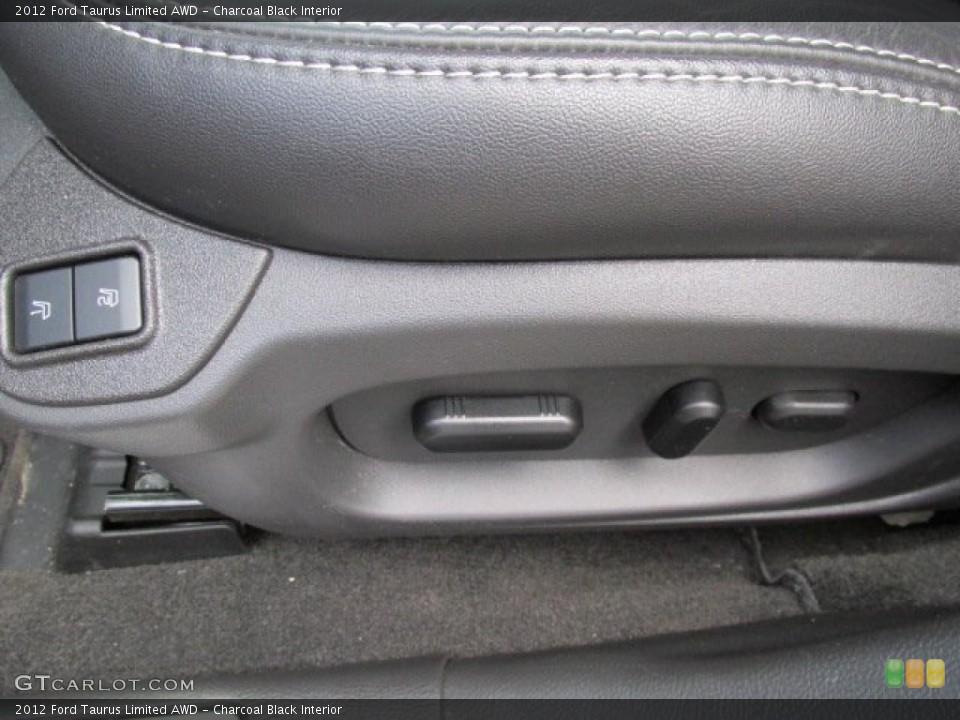 Charcoal Black Interior Front Seat for the 2012 Ford Taurus Limited AWD #79438106