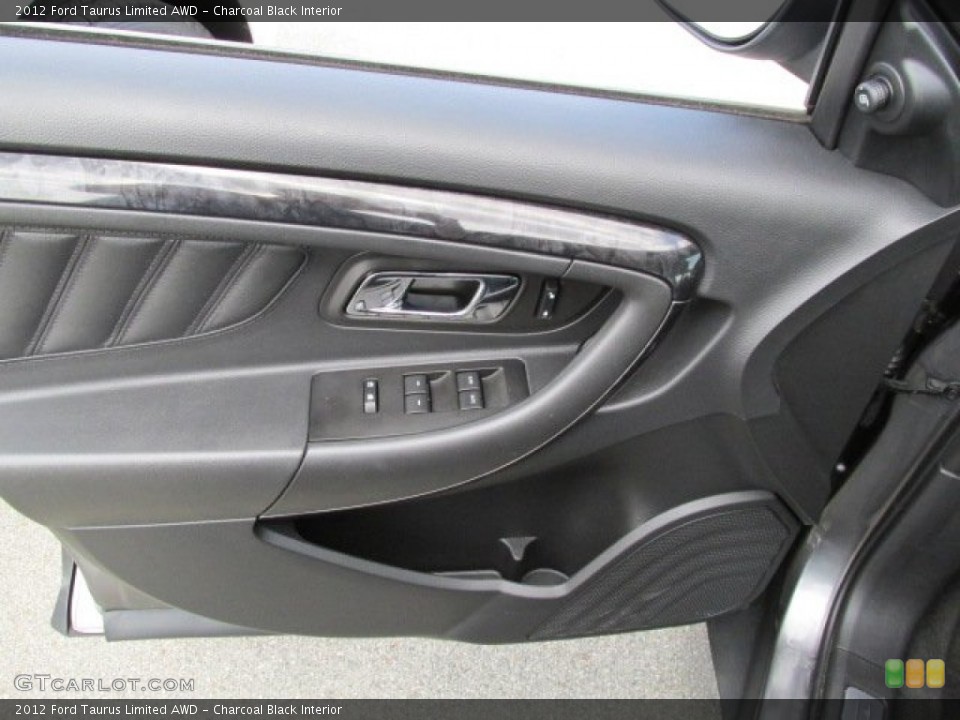 Charcoal Black Interior Door Panel for the 2012 Ford Taurus Limited AWD #79438137