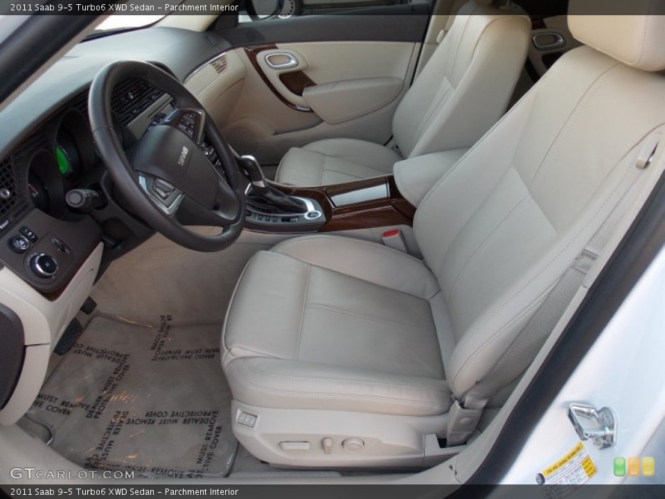 Parchment Interior Photo for the 2011 Saab 9-5 Turbo6 XWD Sedan #79438391