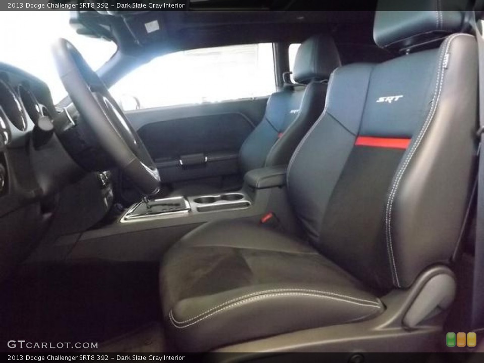 Dark Slate Gray Interior Photo for the 2013 Dodge Challenger SRT8 392 #79442327
