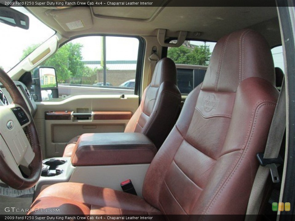Chaparral Leather 2009 Ford F250 Super Duty Interiors