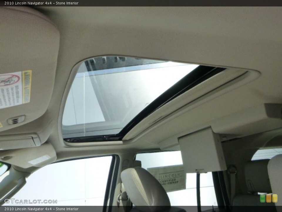 Stone Interior Sunroof for the 2010 Lincoln Navigator 4x4 #79446686