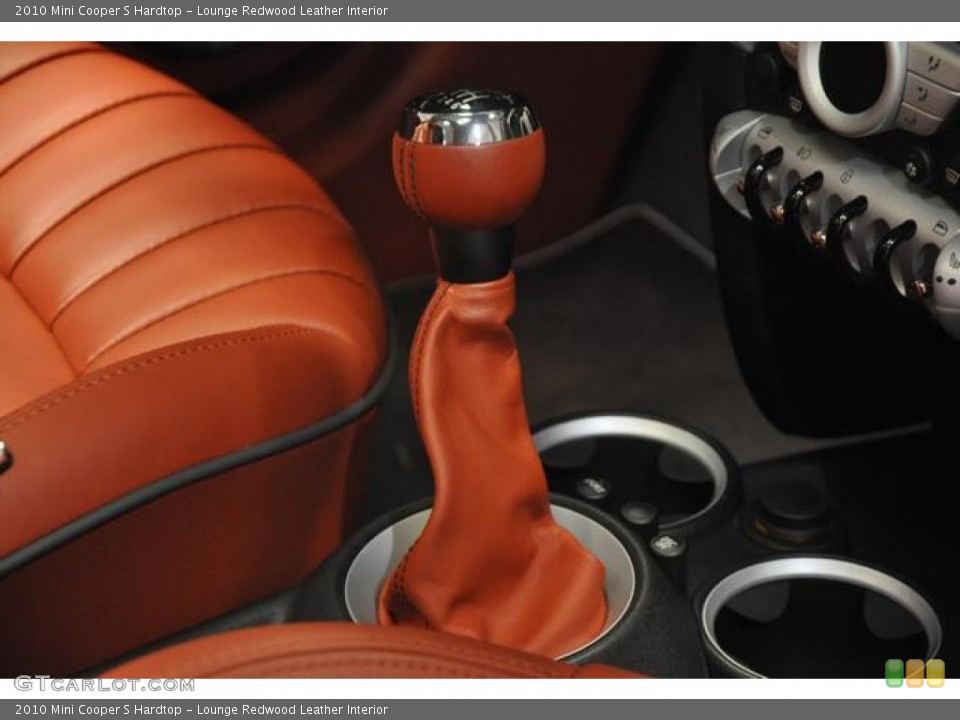 Lounge Redwood Leather Interior Transmission for the 2010 Mini Cooper S Hardtop #79447067