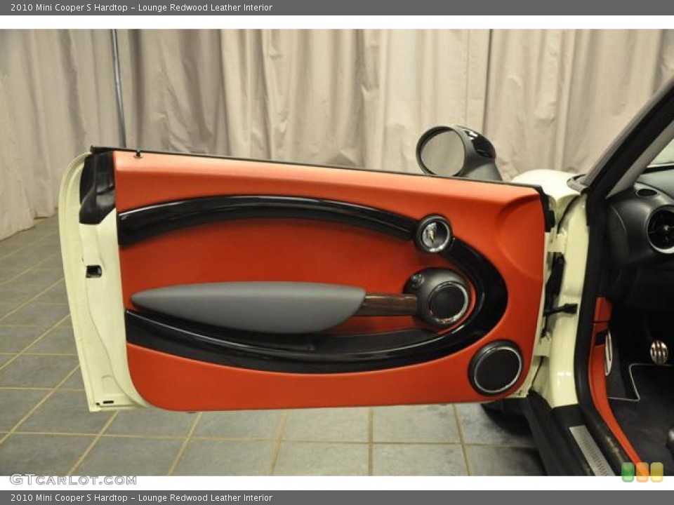 Lounge Redwood Leather Interior Door Panel for the 2010 Mini Cooper S Hardtop #79447247