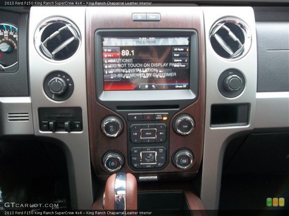 King Ranch Chaparral Leather Interior Controls for the 2013 Ford F150 King Ranch SuperCrew 4x4 #79447808