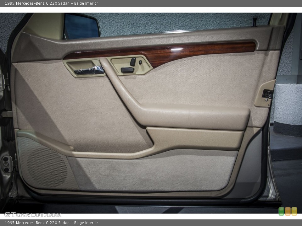 Beige Interior Door Panel for the 1995 Mercedes-Benz C 220 Sedan #79448069