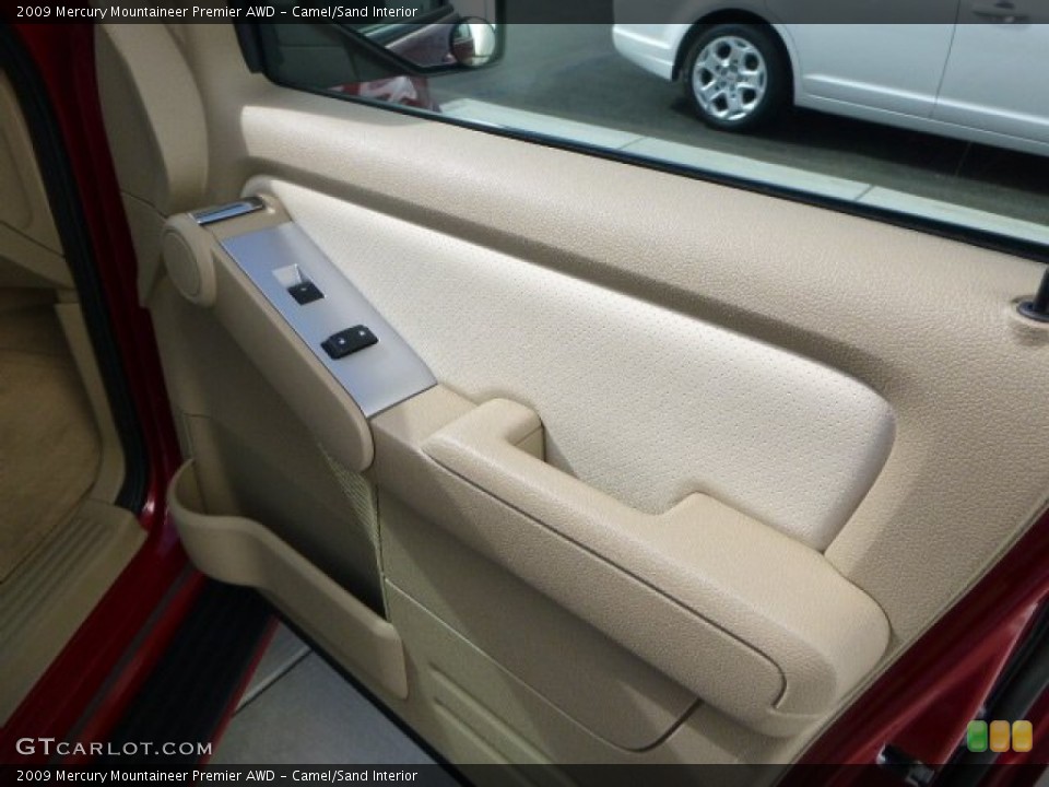 Camel/Sand Interior Door Panel for the 2009 Mercury Mountaineer Premier AWD #79449401