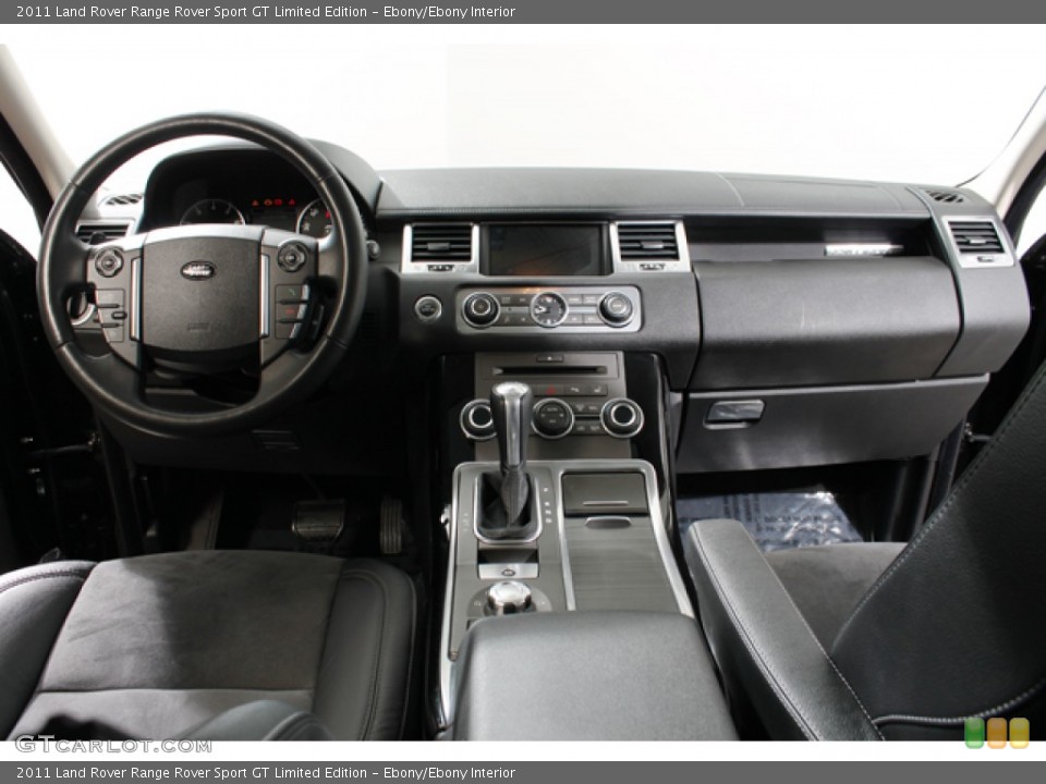 Ebony/Ebony Interior Dashboard for the 2011 Land Rover Range Rover Sport GT Limited Edition #79451147