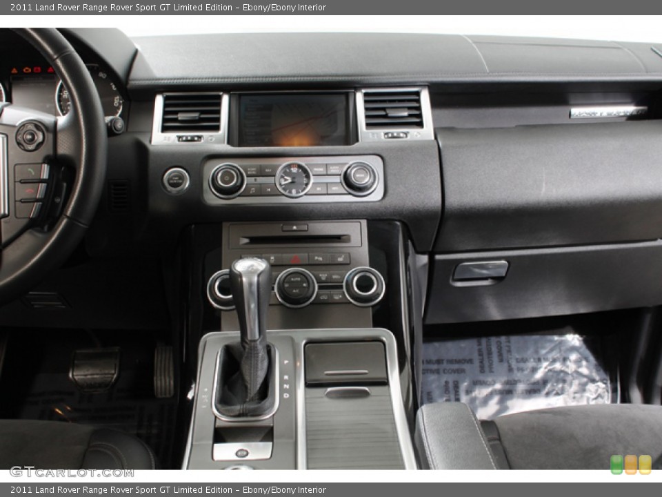 Ebony/Ebony Interior Dashboard for the 2011 Land Rover Range Rover Sport GT Limited Edition #79451186