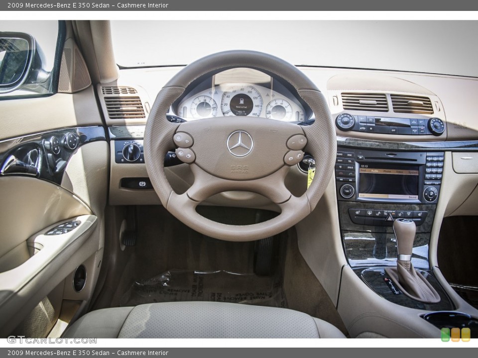 Cashmere Interior Dashboard for the 2009 Mercedes-Benz E 350 Sedan #79451470