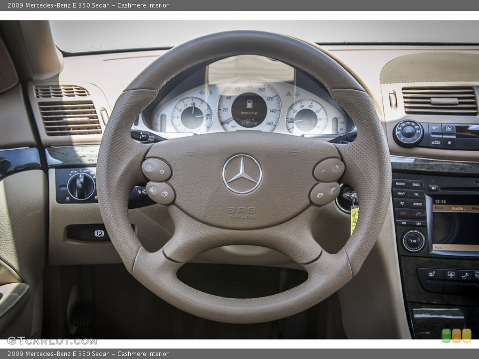 Cashmere Interior Steering Wheel for the 2009 Mercedes-Benz E 350 Sedan #79451652