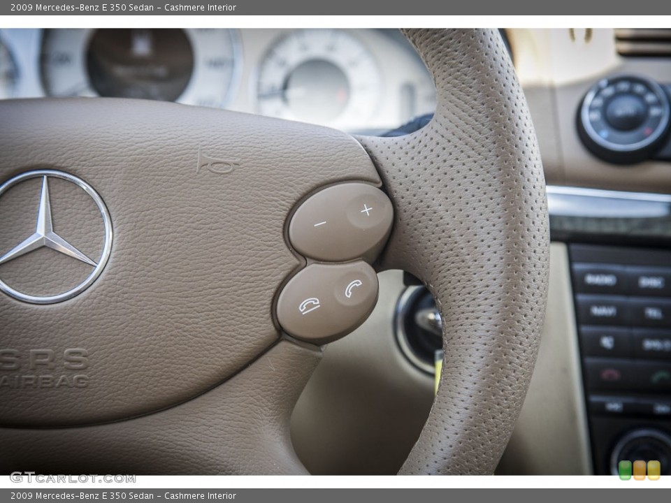 Cashmere Interior Controls for the 2009 Mercedes-Benz E 350 Sedan #79451672