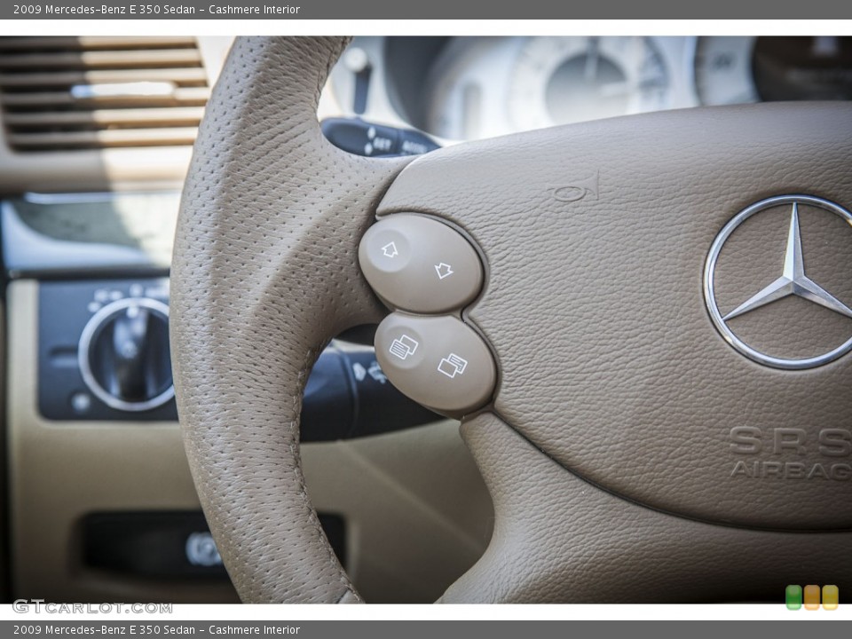 Cashmere Interior Controls for the 2009 Mercedes-Benz E 350 Sedan #79451684