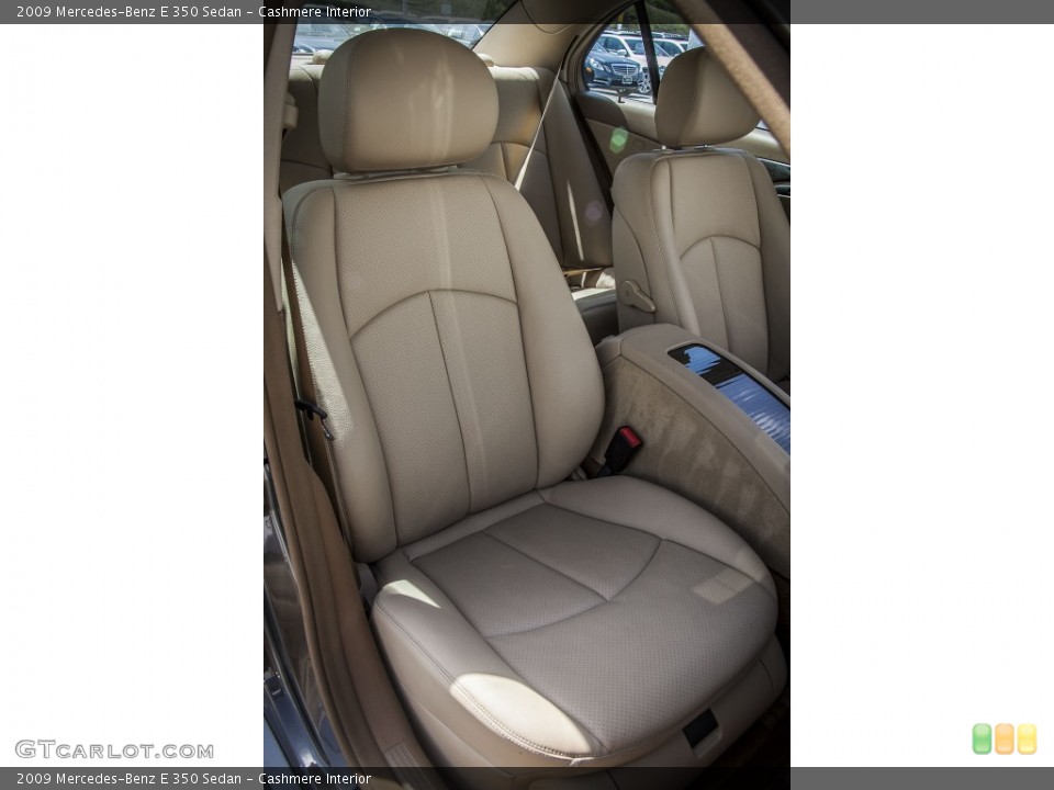 Cashmere Interior Front Seat for the 2009 Mercedes-Benz E 350 Sedan #79451825